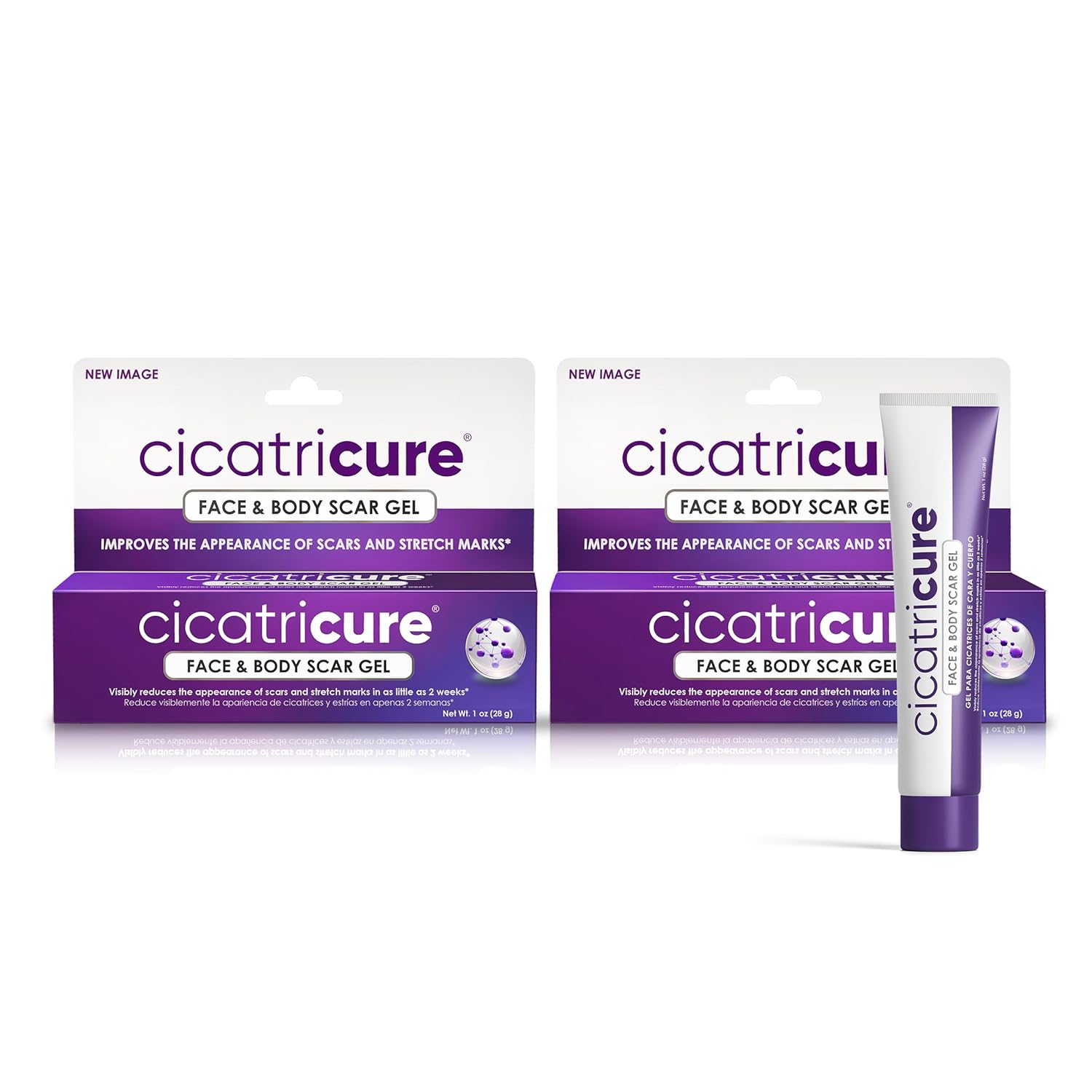 Cicatricure Advanced Scar Gel for Face & Body, 1 oz (28 g)